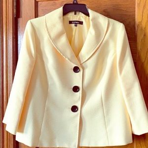 Women’s yellow suit